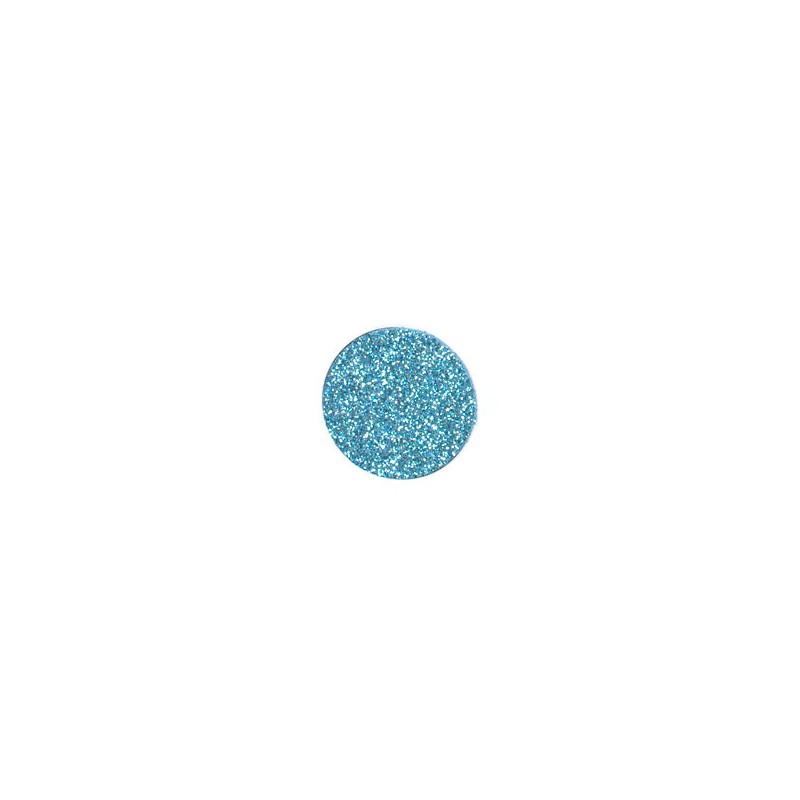 Gomma crepla glitter color azzurro